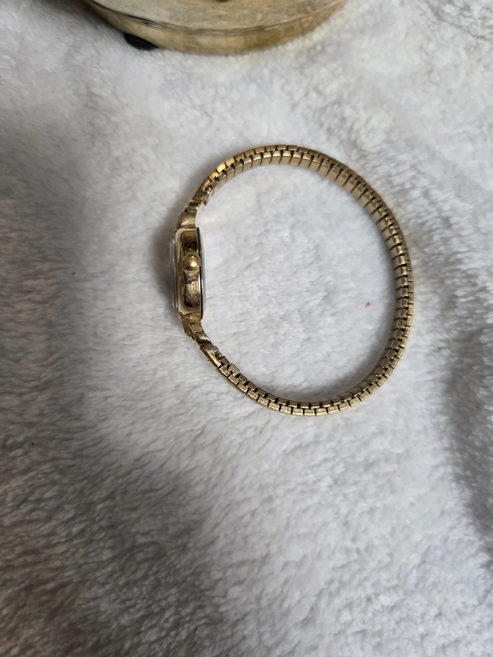 Timex Gold-Tone Oval Women's Bracelet Watch